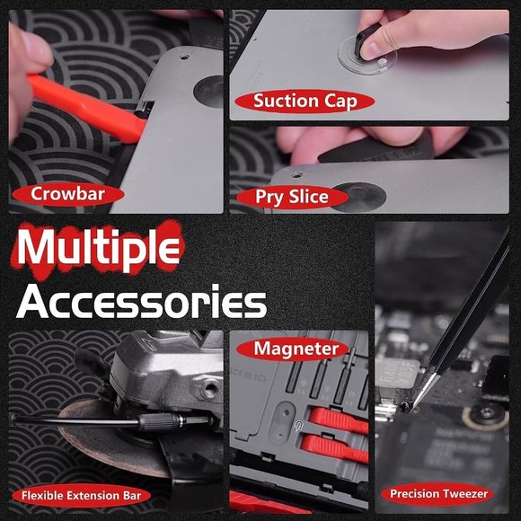 EZARC Precision Screwdriver Set, Laptop Screwdriver Kit, 145 in 1 Magnetic Compu - Picture 6 of 7